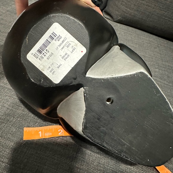 Black glittered skull - Picture 2 of 4